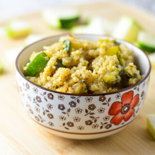 Summer Squash and Lemon Quinoa