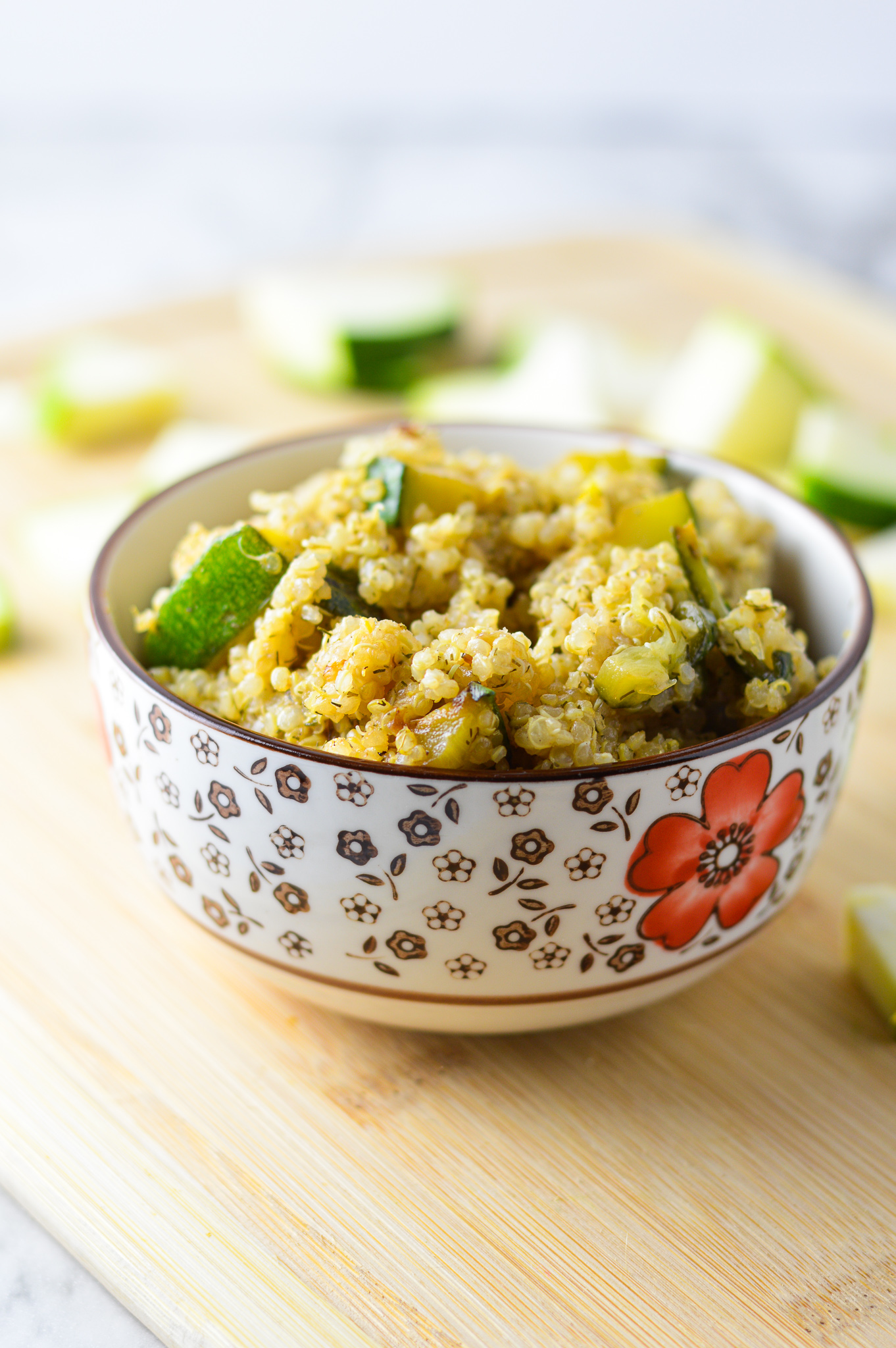 Summer Squash and Lemon Quinoa