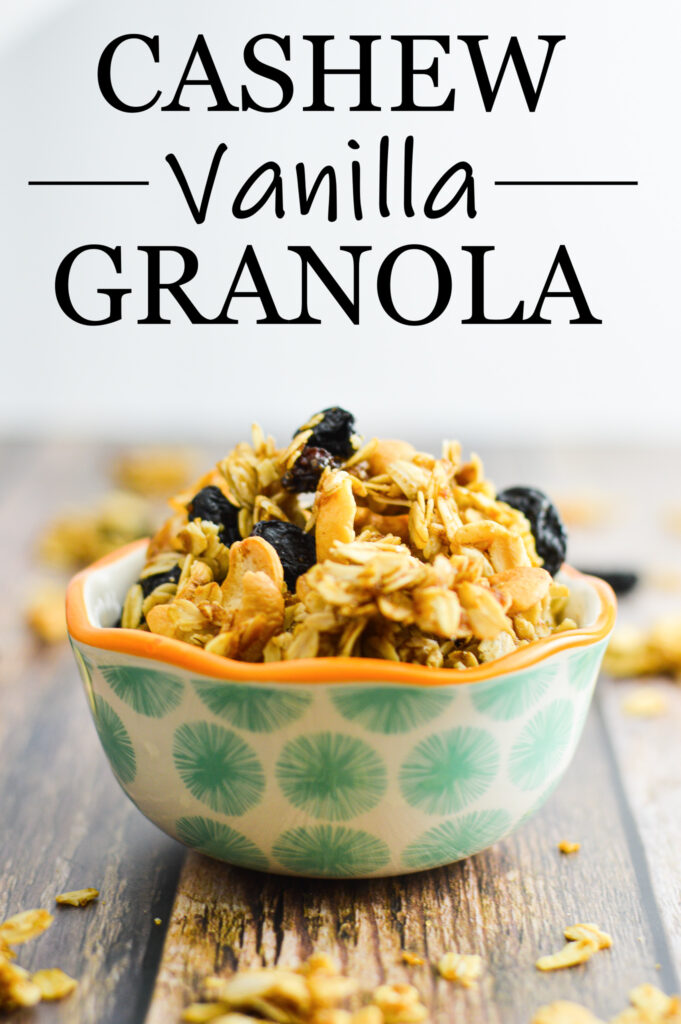 Cashew Vanilla Granola