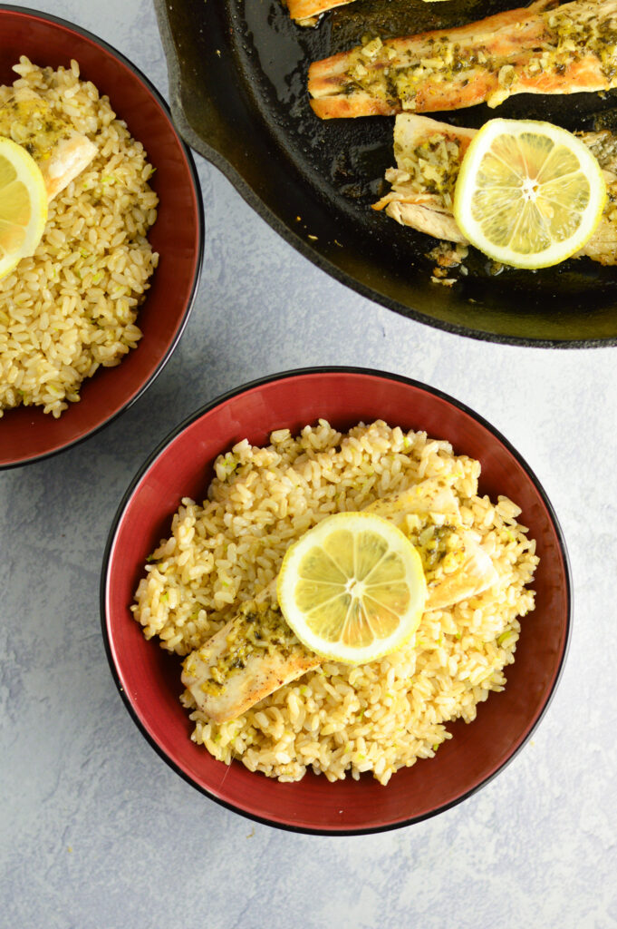 Lemon Garlic Mahi Mahi