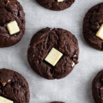 Peppermint Chunk Brownie Cookies