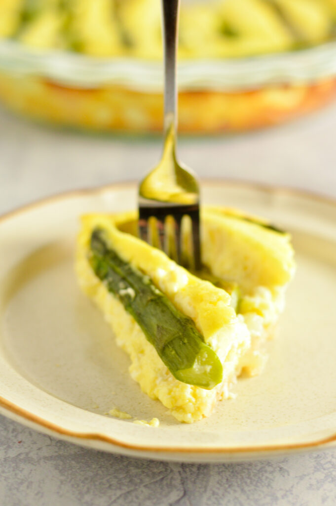 Asparagus and Feta Quiche