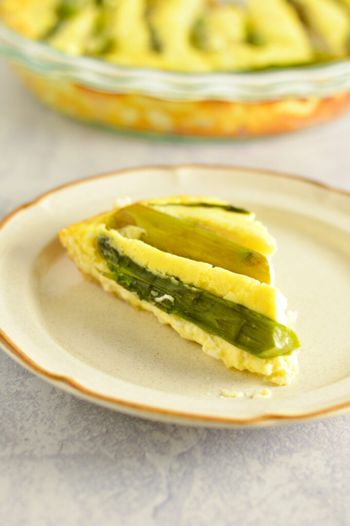 Asparagus and Feta Quiche