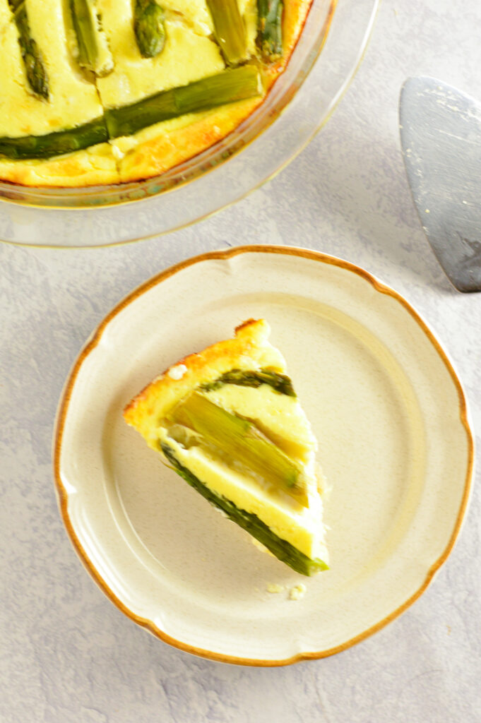 Asparagus and Feta Quiche