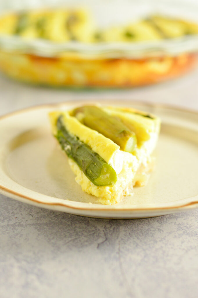 Asparagus and Feta Quiche