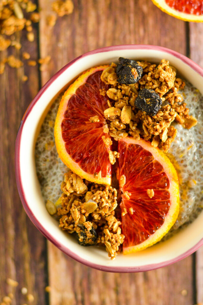 Creamsicle Chia Pudding