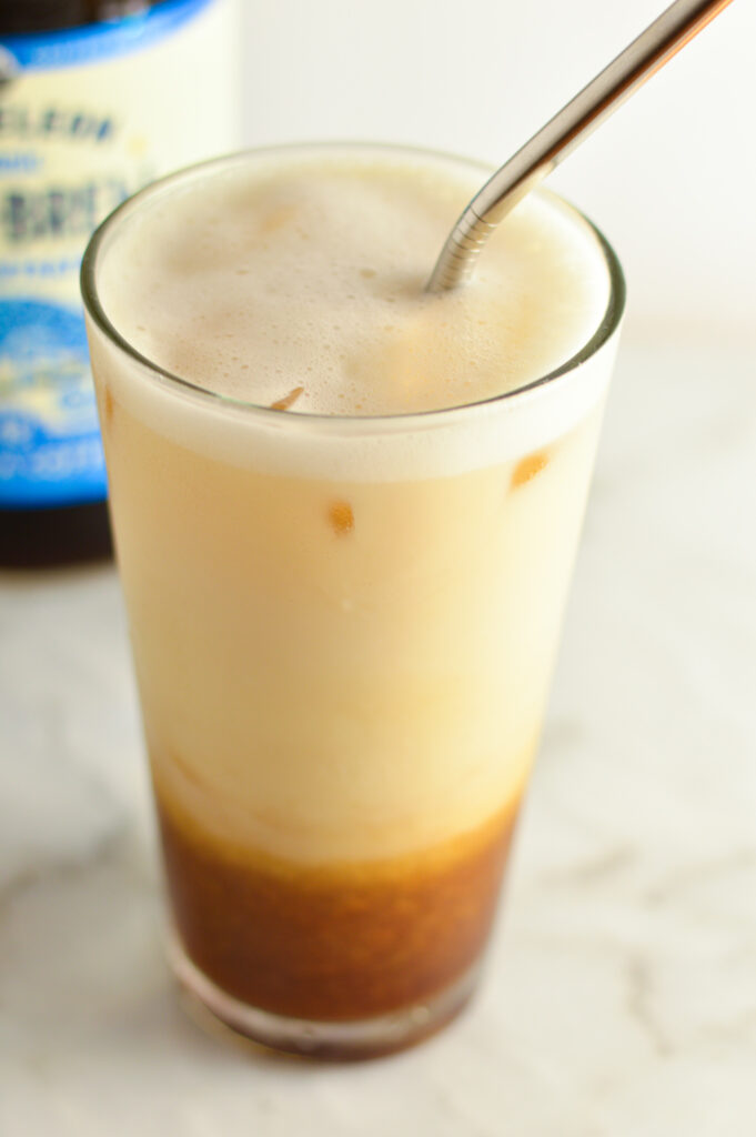 Iced Maple Cold Brew Latte