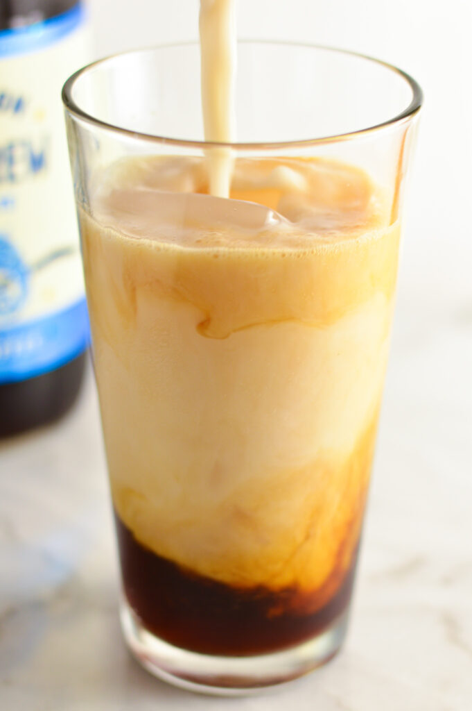 Iced Maple Cold Brew Latte