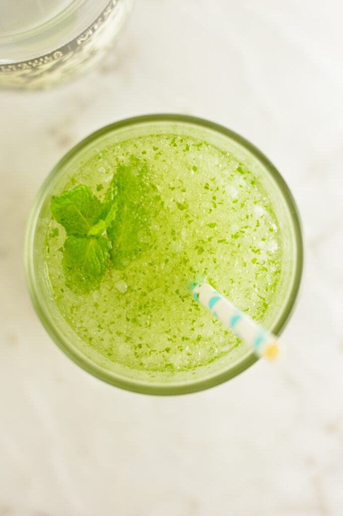 Mint Margarita Slushie