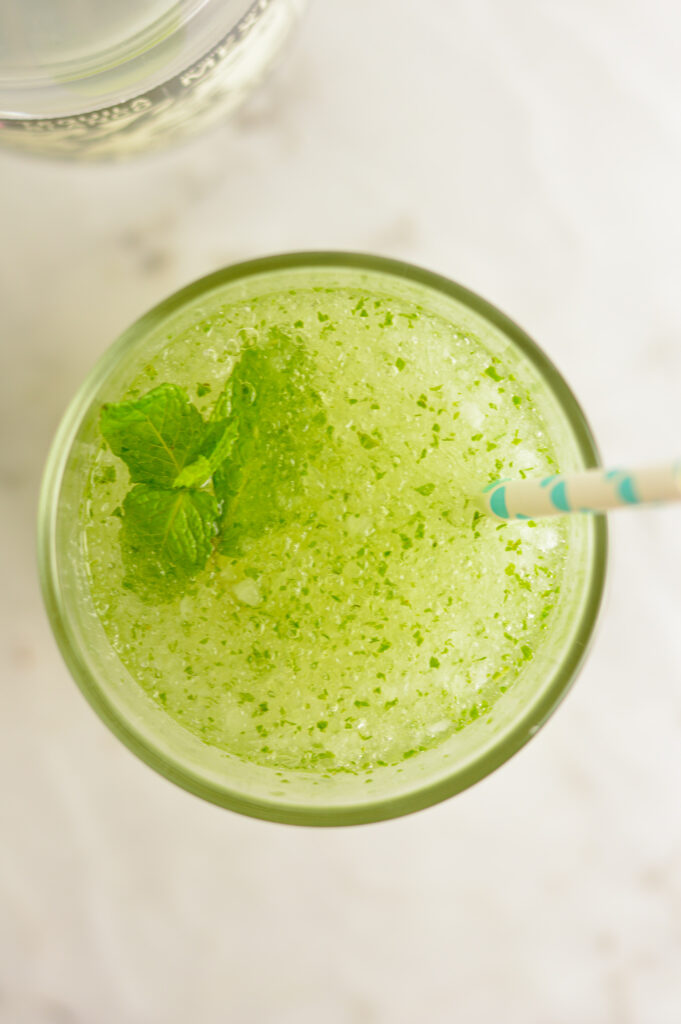 Mint Margarita Slushie