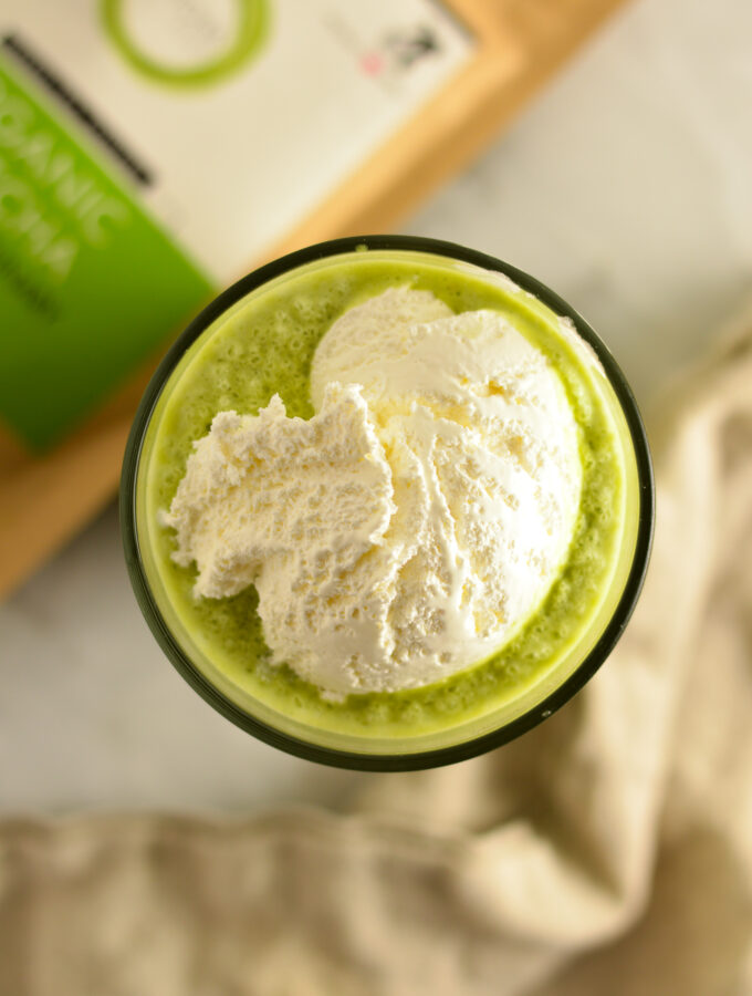 Healthy Matcha Green Tea Frappuccino