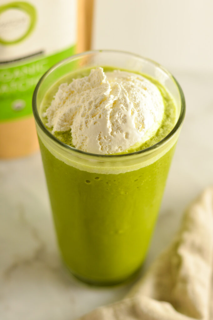 Healthy Matcha Green Tea Frappuccino