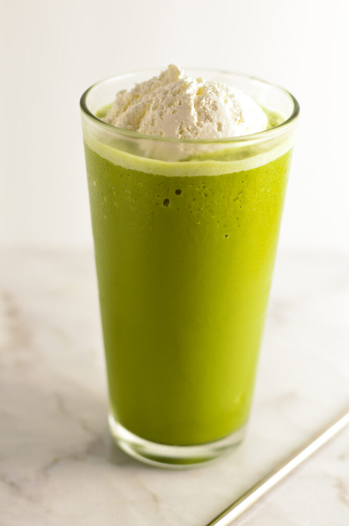 Healthy Matcha Green Tea Frappuccino