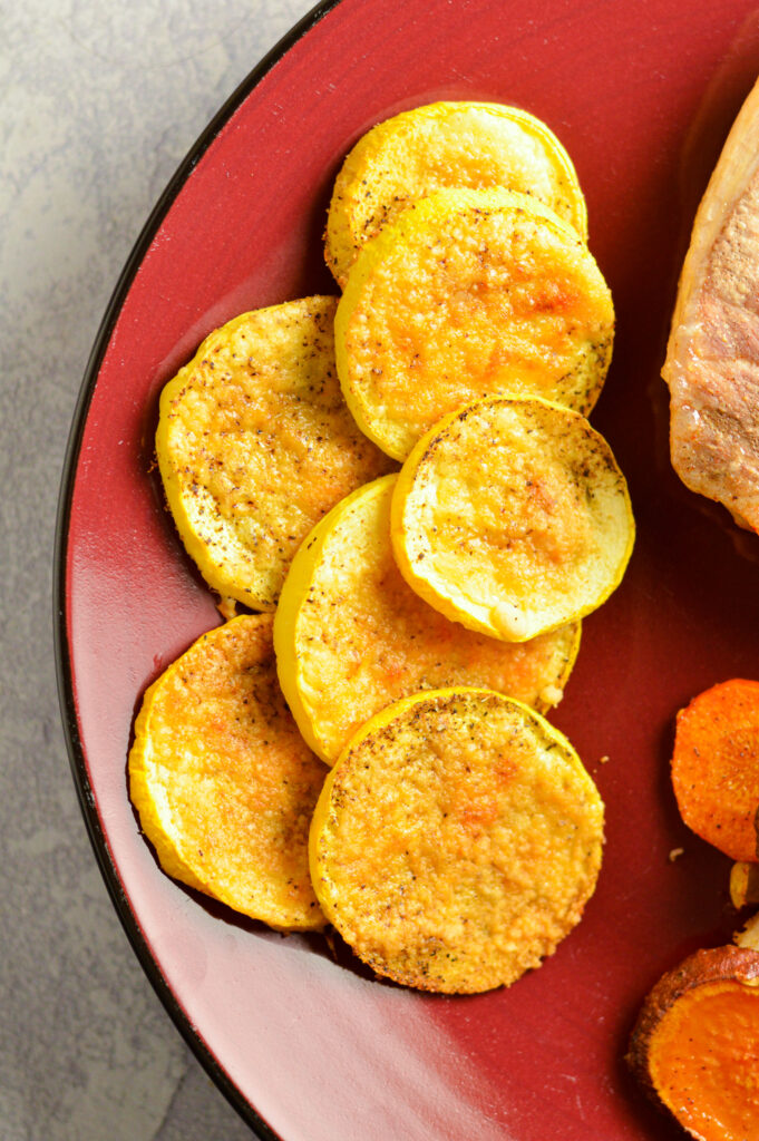 Baked Parmesan Summer Squash