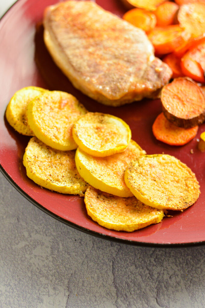 Baked Parmesan Summer Squash