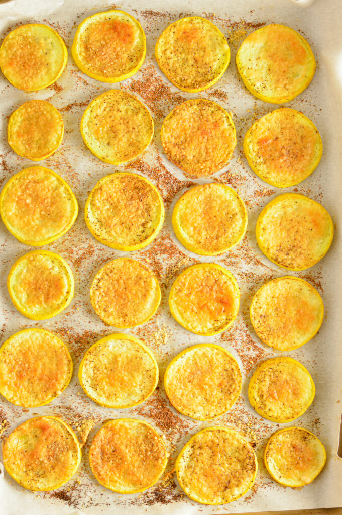 Baked Parmesan Summer Squash