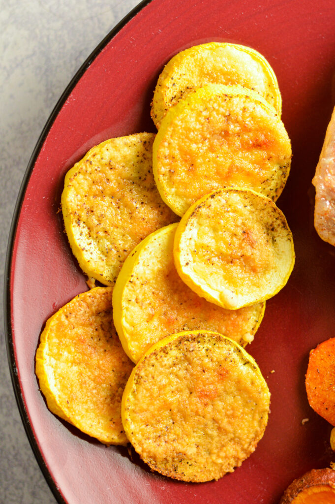 Baked Parmesan Summer Squash