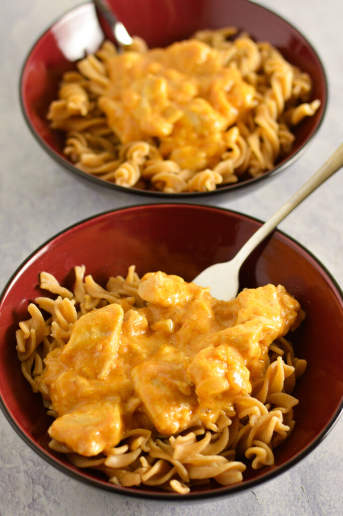 Chicken Pasta with Greek Yogurt Sauce