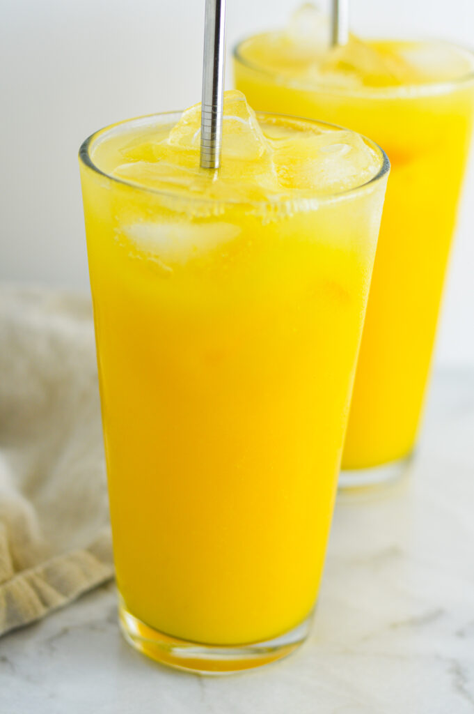 Mango Coconut Vodka Cocktail