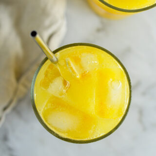 Mango Coconut Vodka Cocktail