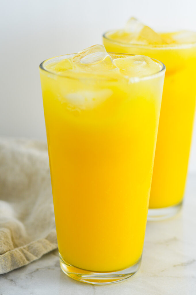 Mango Coconut Vodka Cocktail