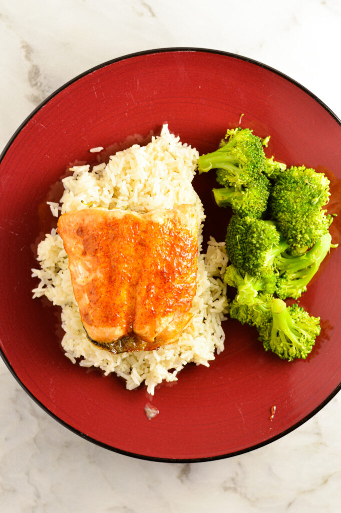 Brown Sugar Glazed Salmon