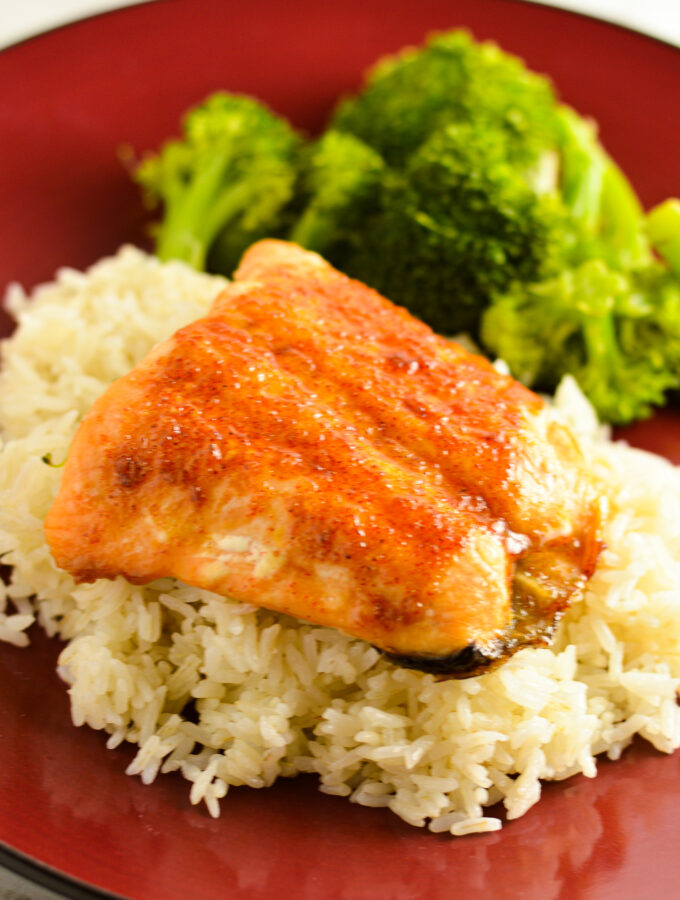 Brown Sugar Glazed Salmon