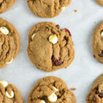 Cranberry White Chocolate Nutella Cookies