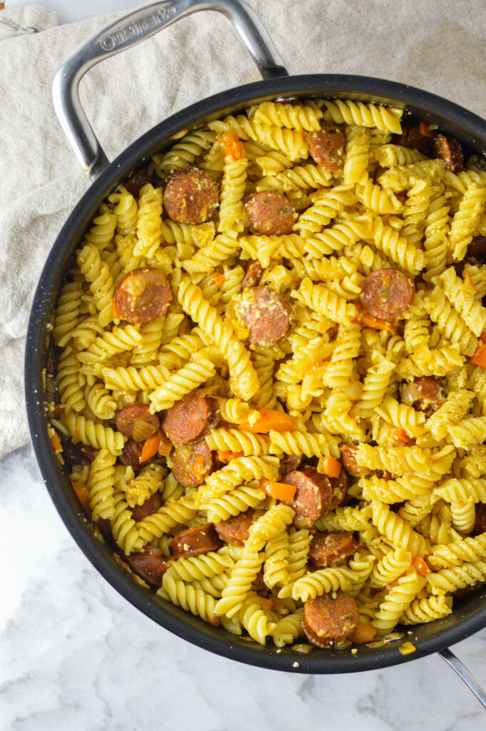 Sausage and Bell Pepper Rotini