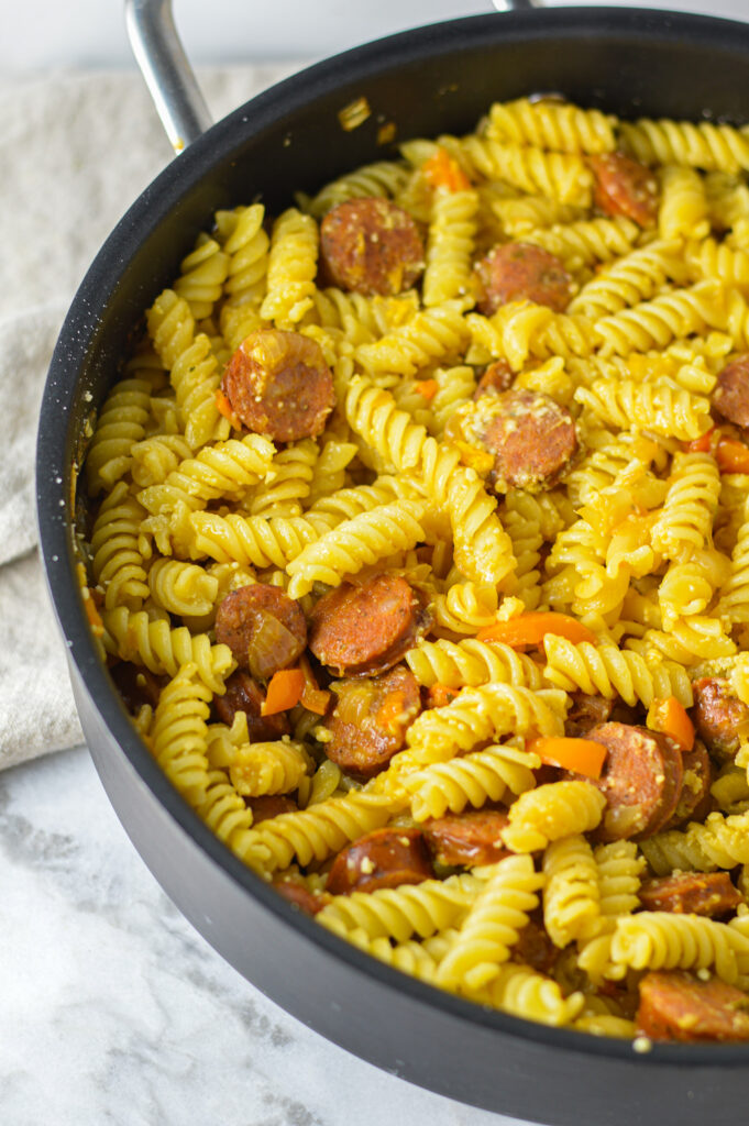 Sausage and Bell Pepper Rotini