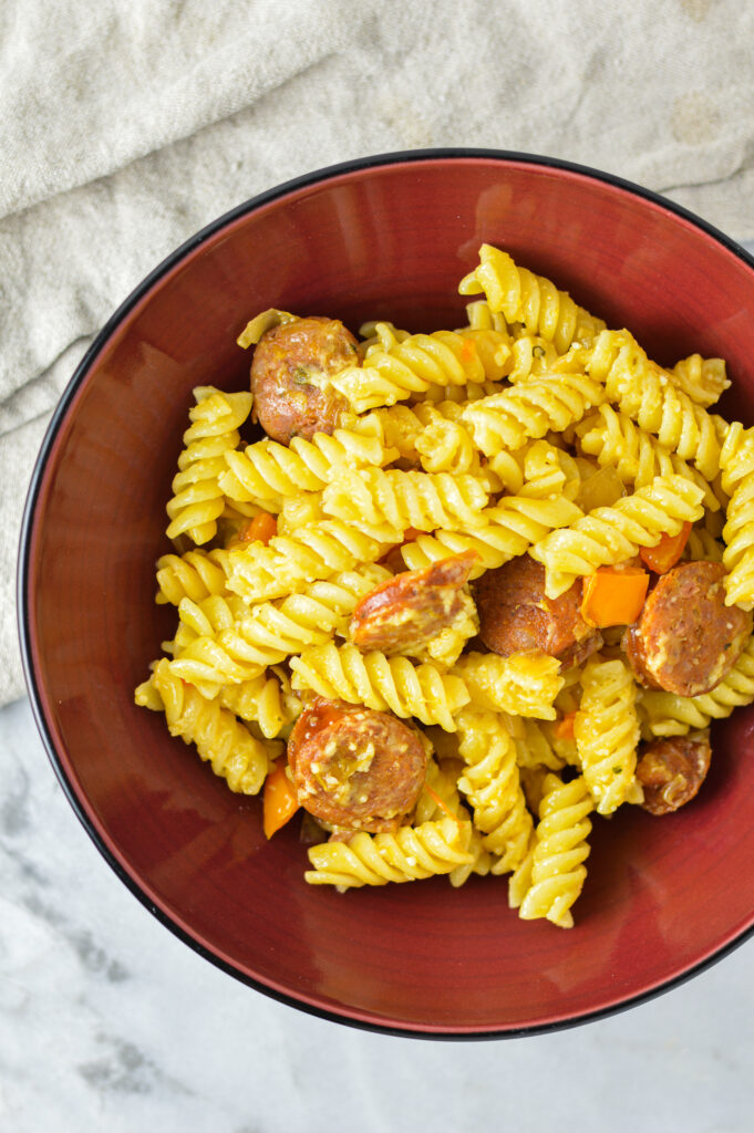 Sausage and Bell Pepper Rotini