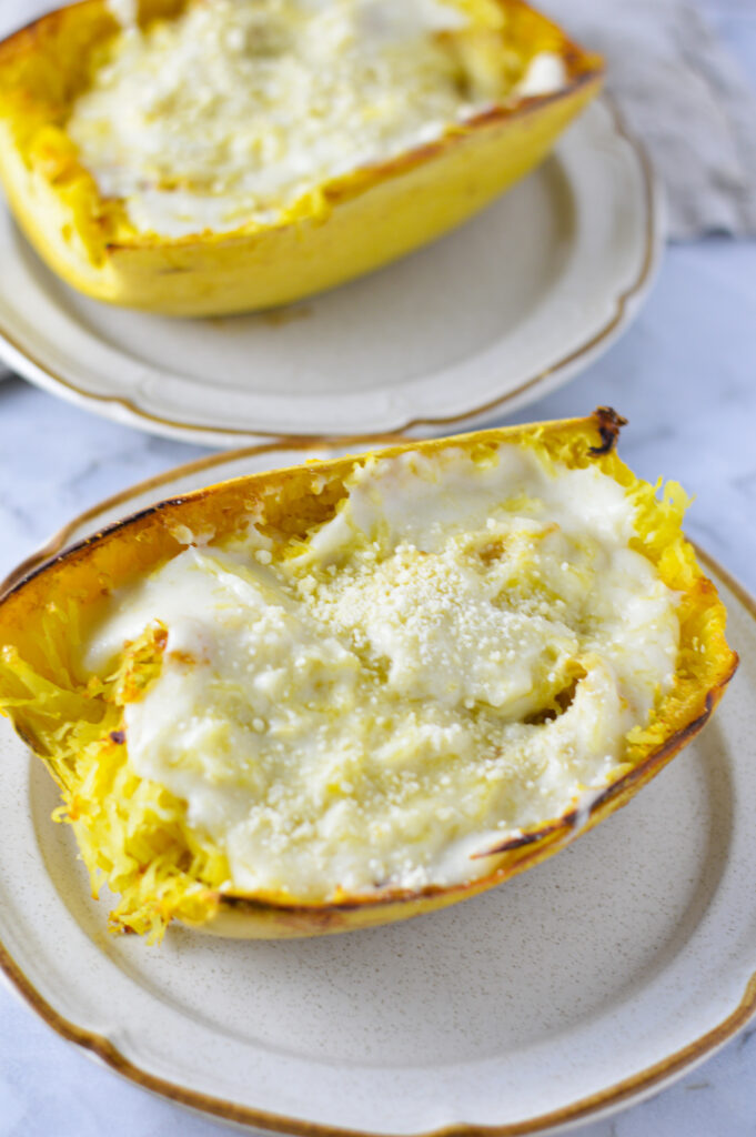 Spaghetti Squash Alfredo