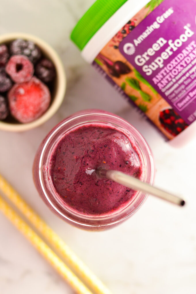 Berry Superfood Protein Smoothie