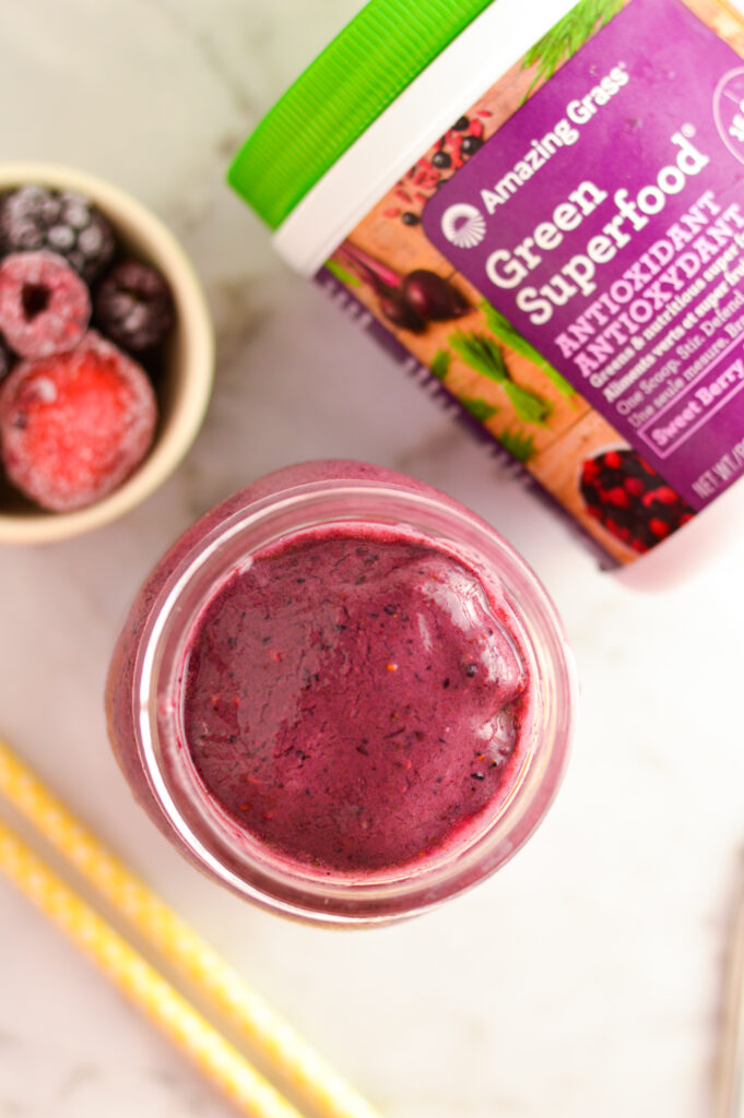 Berry Superfood Protein Smoothie