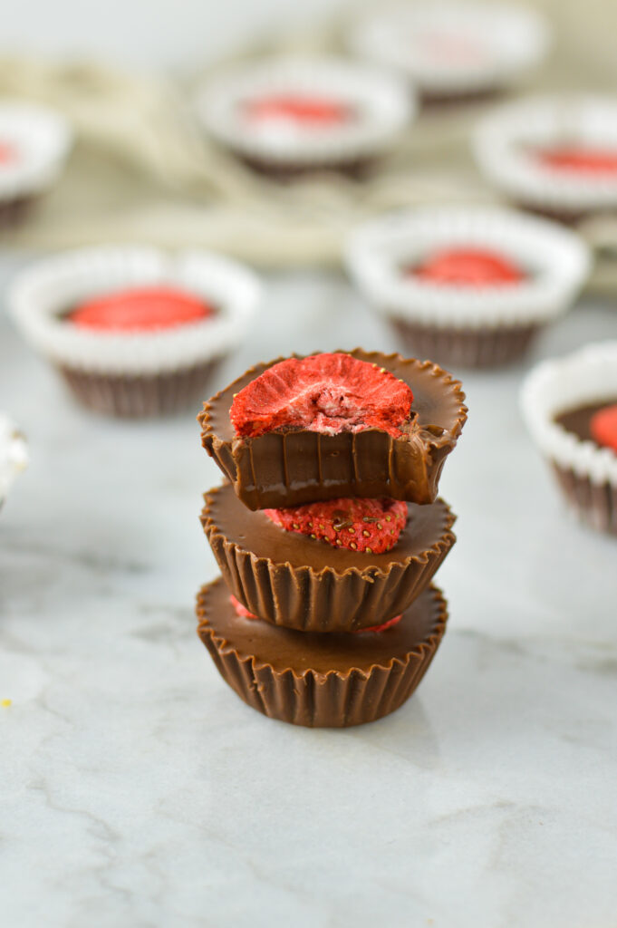 Mini Strawberry Nutella Cups