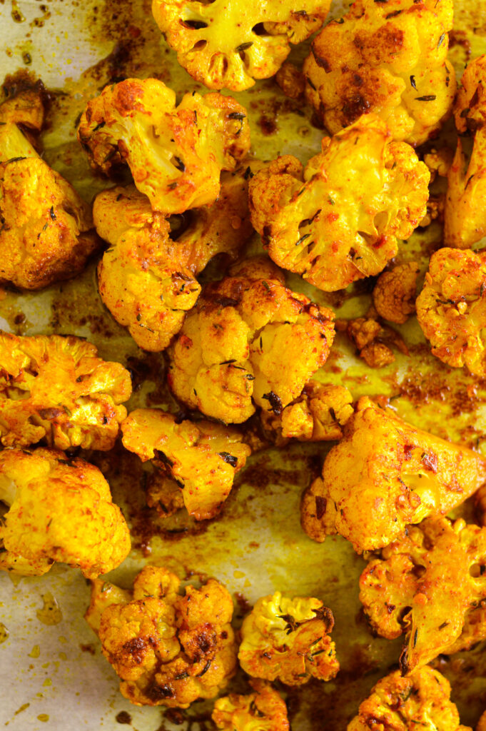 Roasted Turmeric Cauliflower