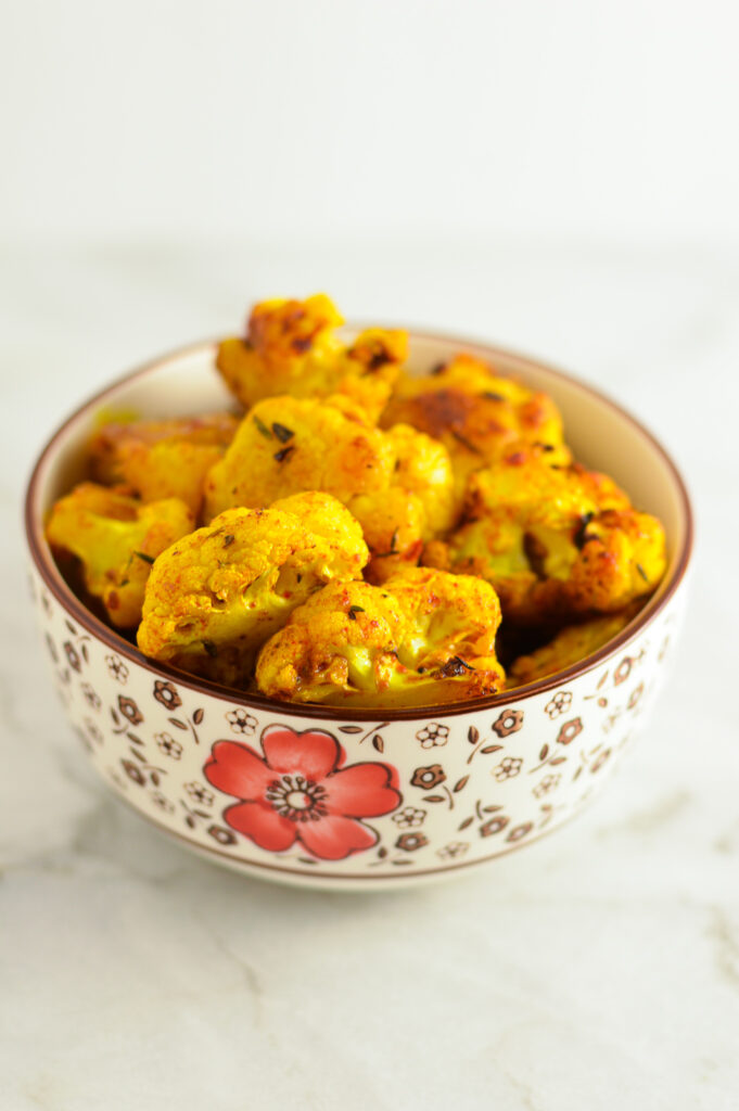 Roasted Turmeric Cauliflower