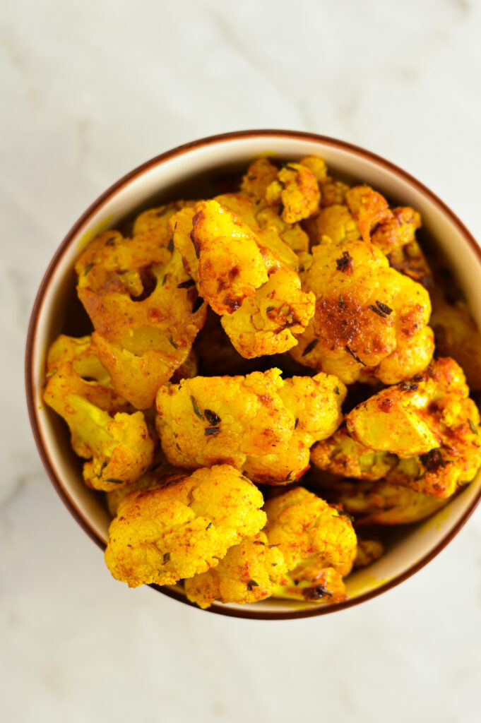 Roasted Turmeric Cauliflower