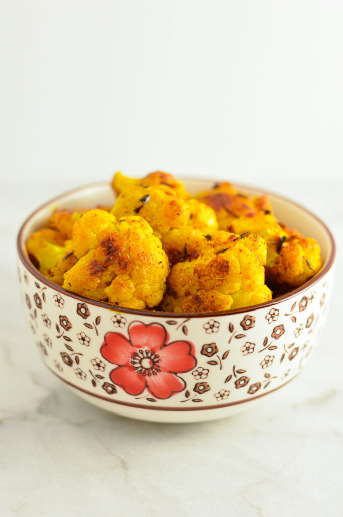 Roasted Turmeric Cauliflower