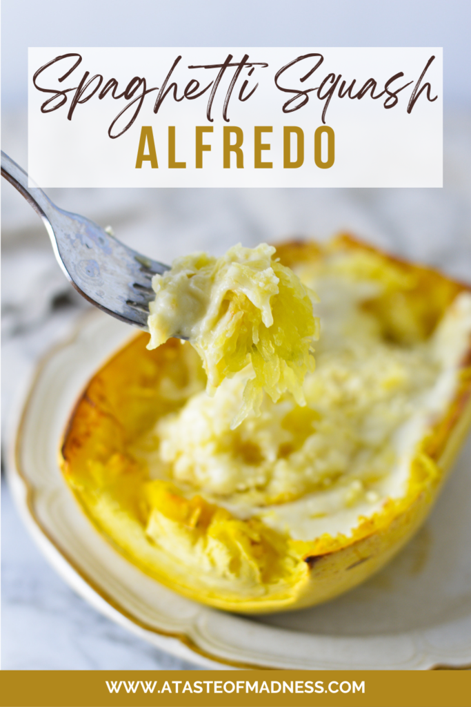 Spaghetti Squash Alfredo