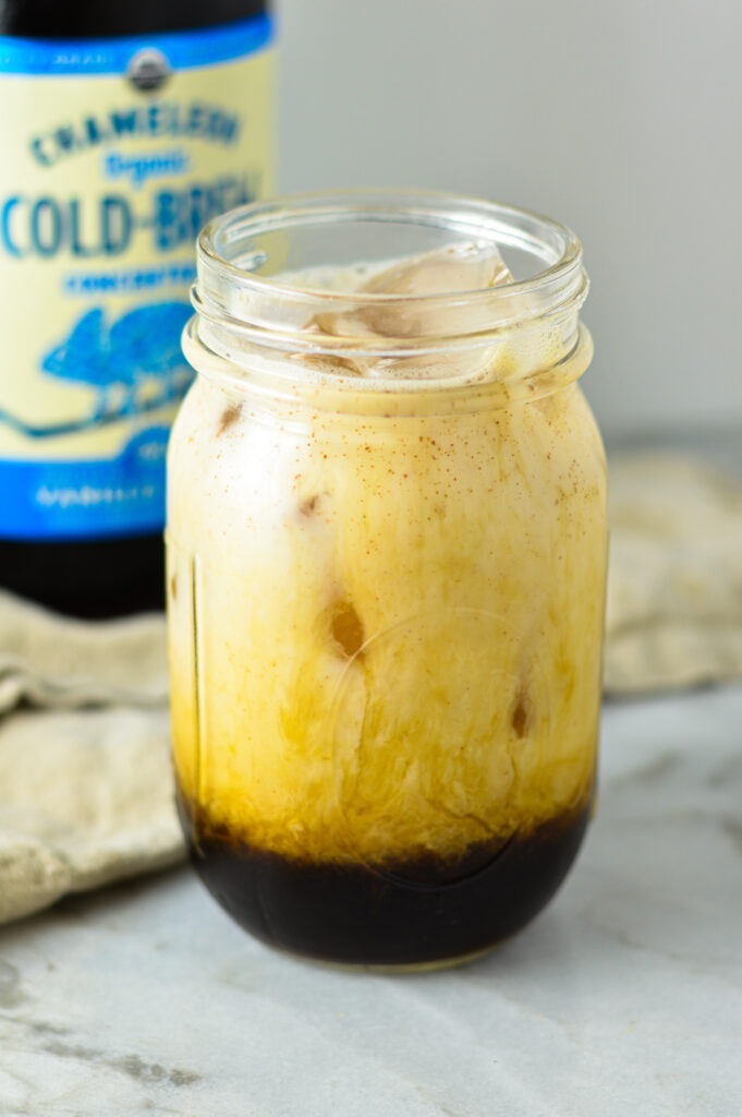 Cinnamon Iced Latte