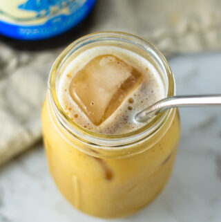 Cinnamon Iced Latte