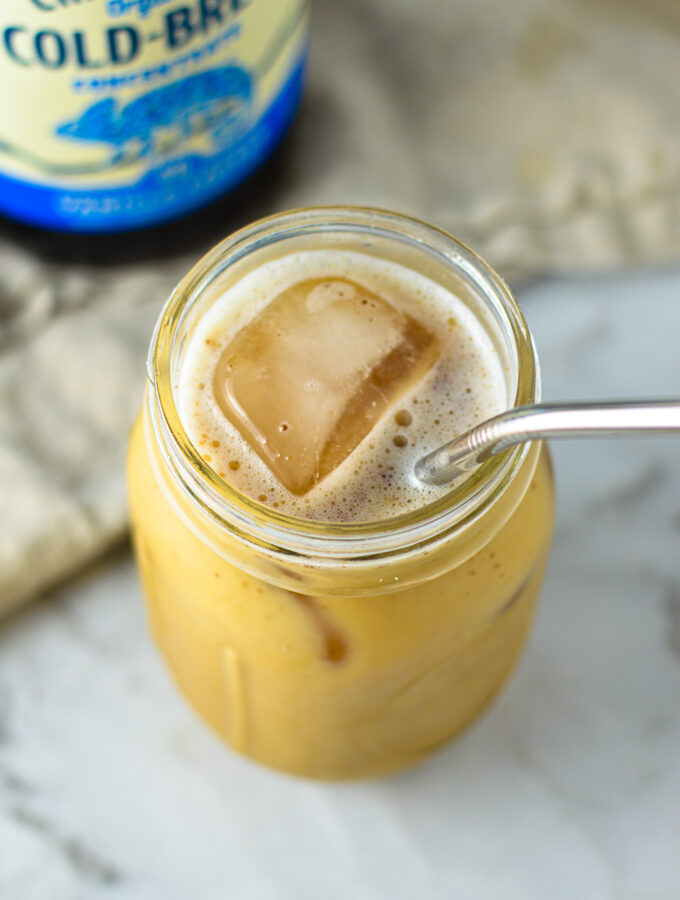 Cinnamon Iced Latte