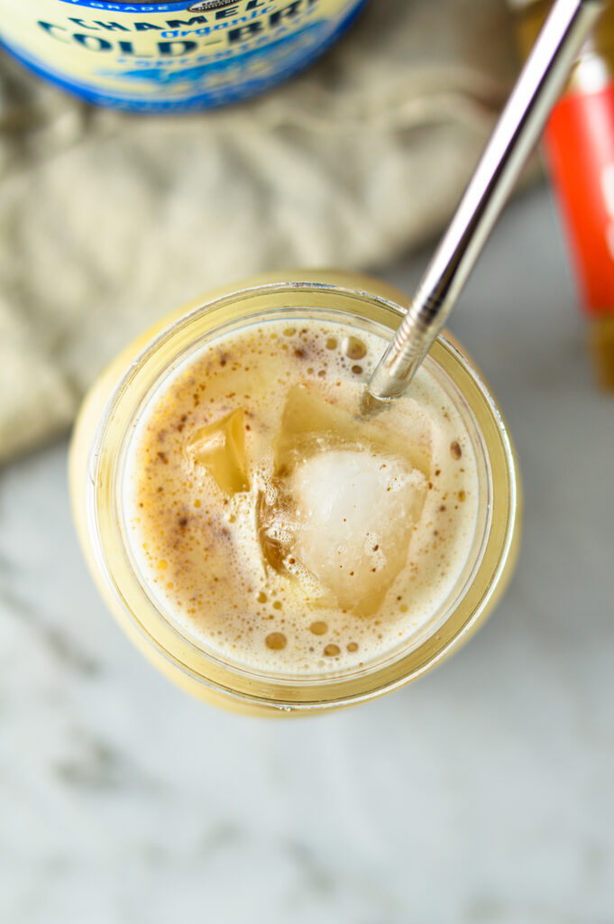 Cinnamon Iced Latte