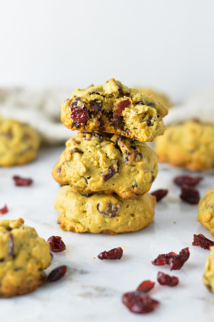 Cranberry Chocolate Chip Oatmeal Cookies