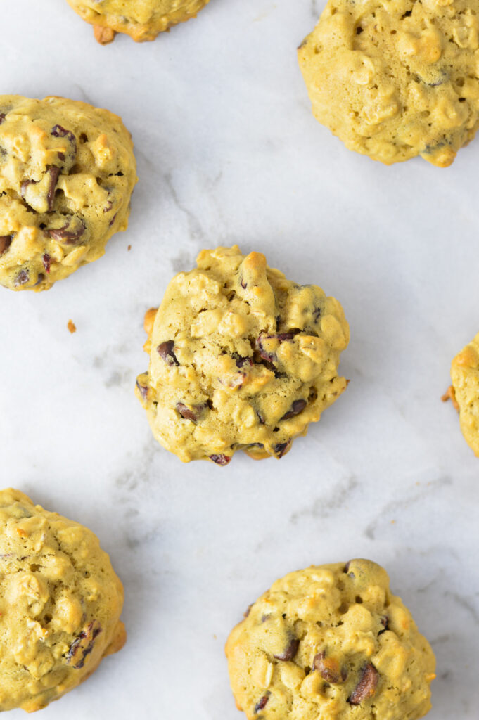 Cranberry Chocolate Chip Oatmeal Cookies