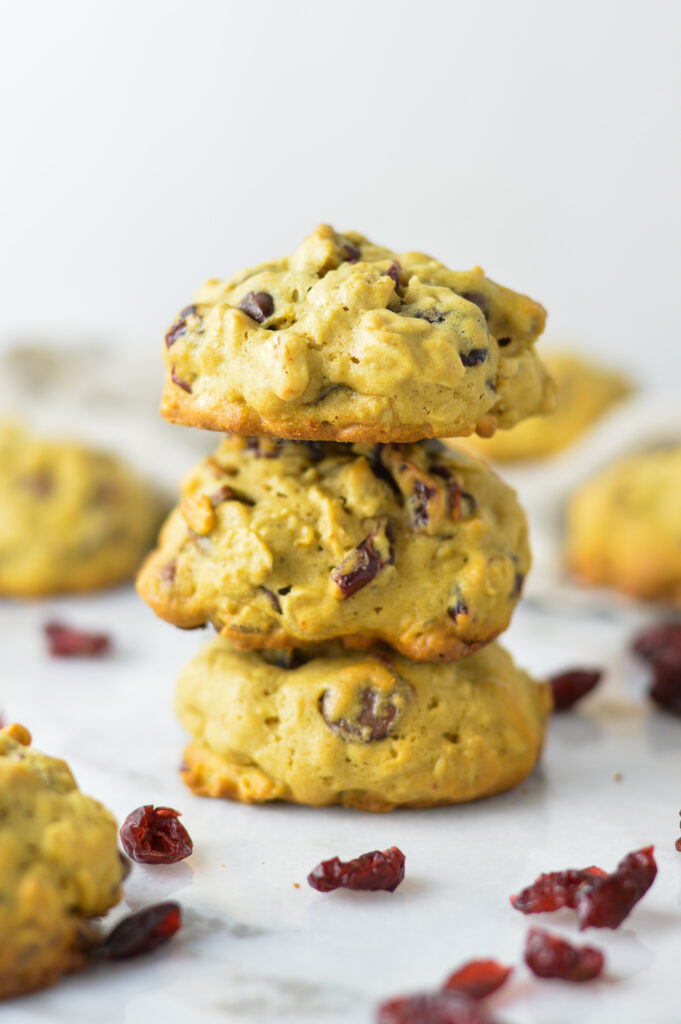 Cranberry Chocolate Chip Oatmeal Cookies