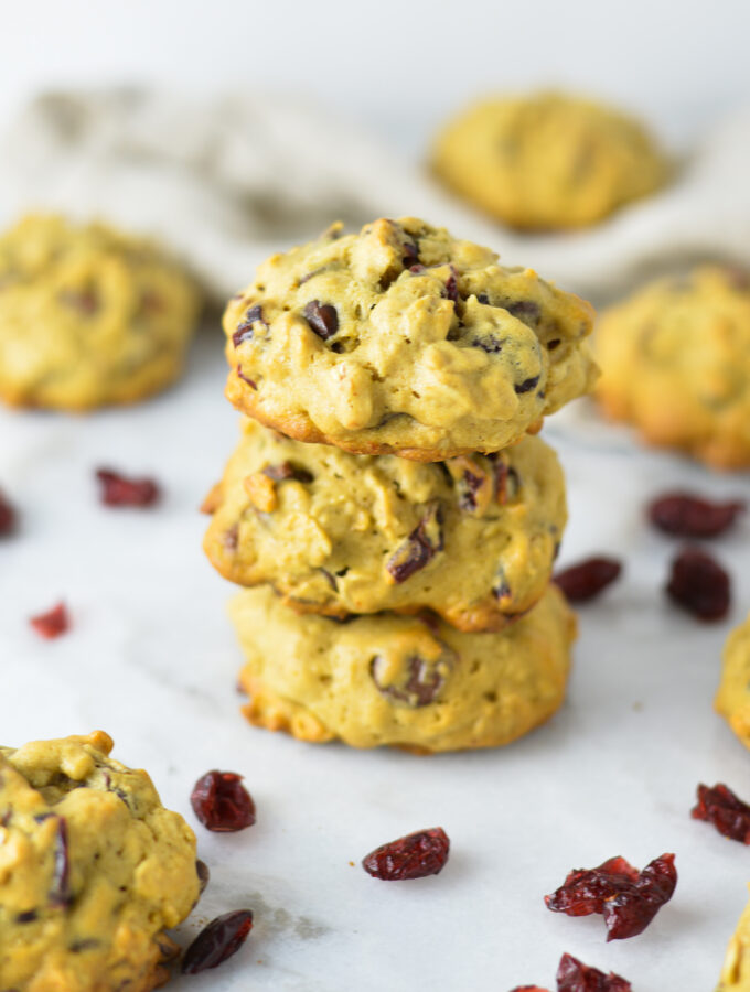 Cranberry Chocolate Chip Oatmeal Cookies