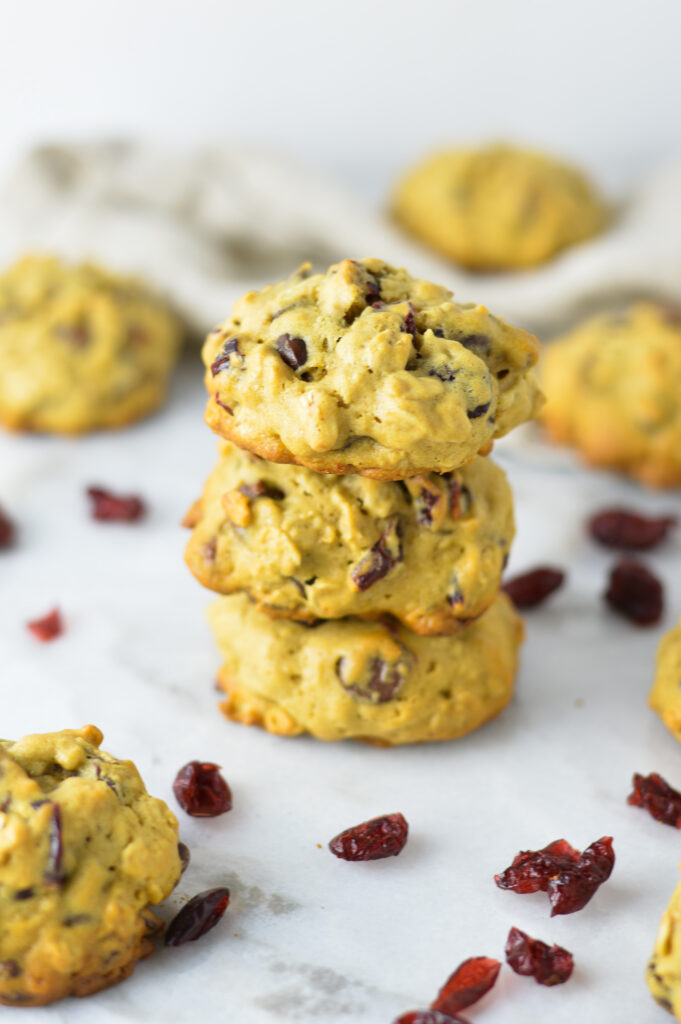 Cranberry Chocolate Chip Oatmeal Cookies