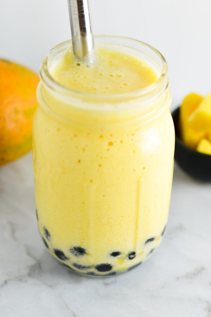 Fresh Mango Bubble Tea